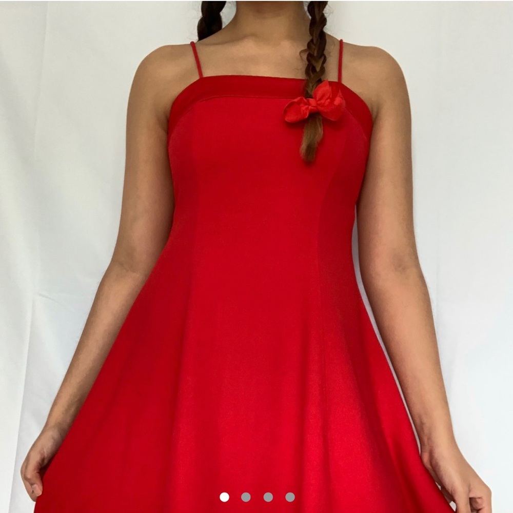 Red dress